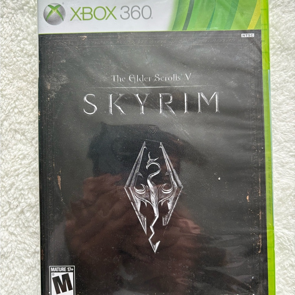 X360 The Elder Scrolls V: Skyrim. New never opened. Factory sealed  first print